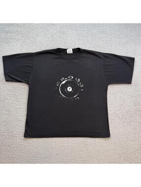 Vintage Christian Graphic T Shirt XL Black Bible Verse USA Made Matt 15:34 Jesus